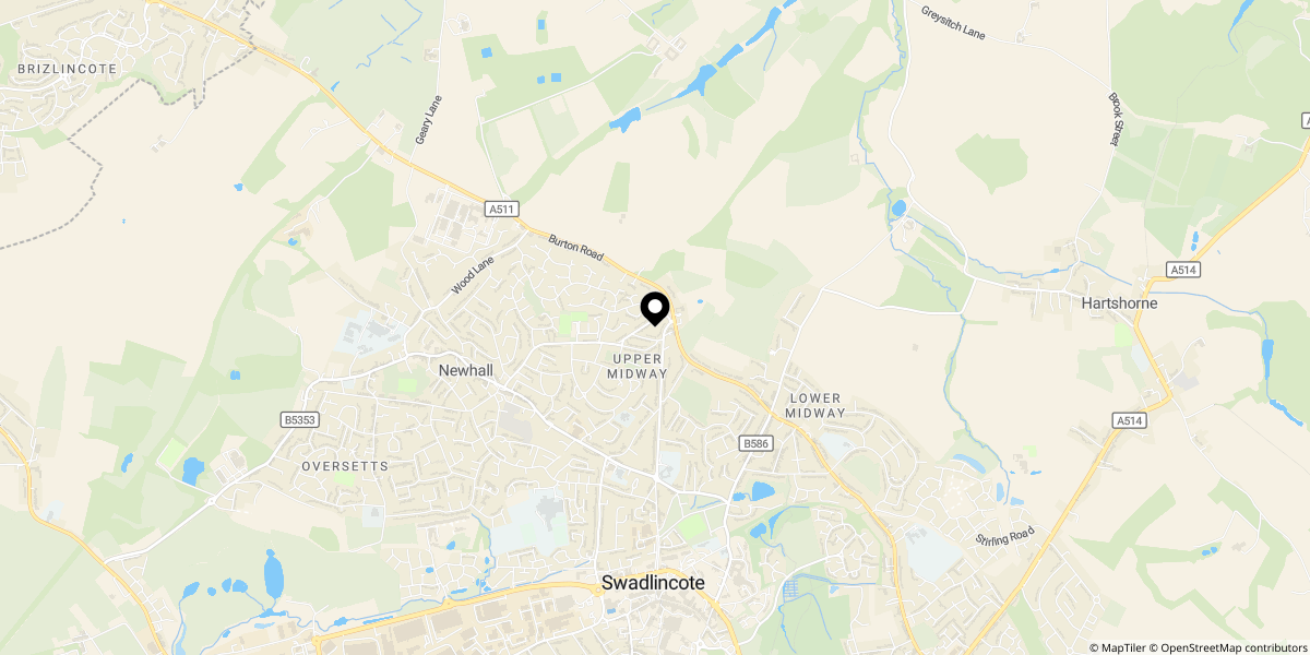 Approximate location of Chestnut Avenue, Midway, DE11